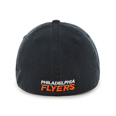 Men's '47 Black Philadelphia Flyers Classic Franchise Fitted Hat