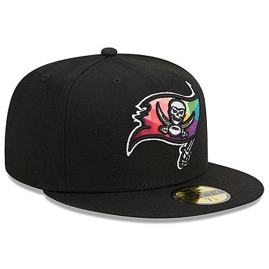 Men's New Era  Black Tampa Bay Buccaneers 2023 NFL Crucial Catch 59FIFTY Fitted Hat