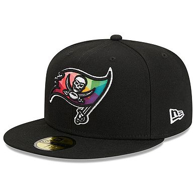 Men's New Era  Black Tampa Bay Buccaneers 2023 NFL Crucial Catch 59FIFTY Fitted Hat