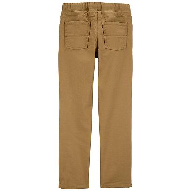 Boys 4-14 Carter's Pull-On Khaki Pants