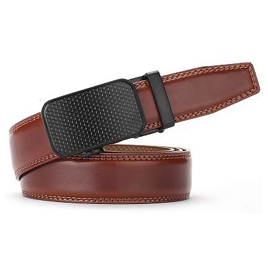 Men's Labyrinth Pattern Ratchet Belt