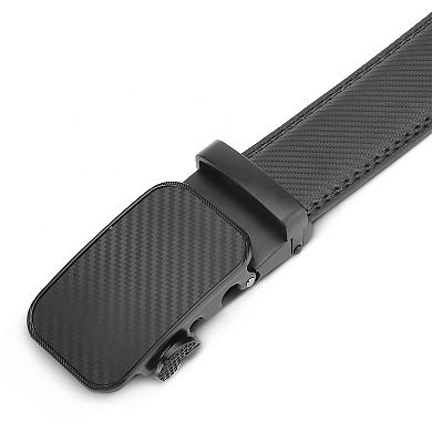 Men's Diagonal Weave Ratchet Belt