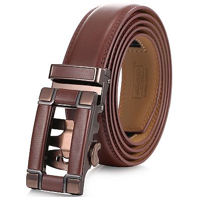 Men's Point Square Ratchet Belt