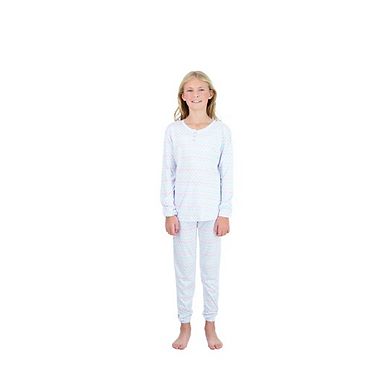 Sleep On It Girls 2-piece Hacci Pajama Set With Matching Scrunchie