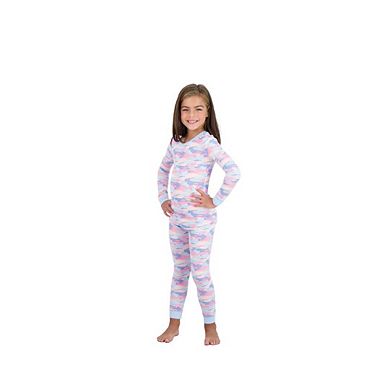 Sleep On It Girls 2-piece Super Soft Jersey Snug-fit Pajama Set - Big Kids