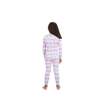 Sleep On It Girls 2-piece Super Soft Jersey Snug-fit Pajama Set - Big Kids