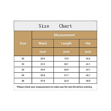 Men's Summer Casual Solid Color Elastic Waist Beach Swimwear Shorts