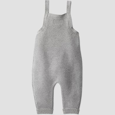 Baby Little Planet by Carter's Organic Cotton Sweater Knit Overalls