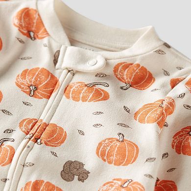 Little Planet by Carter's Organic Cotton Sleep & Play in Harvest Pumpkins