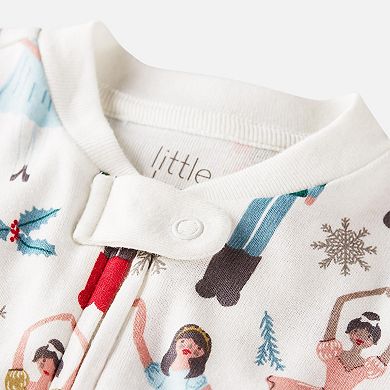 Baby Little Planet by Carter's Organic Cotton Holiday Nutcracker Sleep & Play