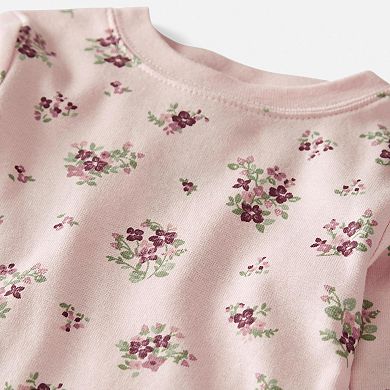 Baby Girl Little Planet by Carter's Organic Cotton Wildberry Bouquet Pajama Set