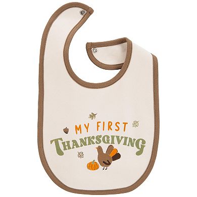 Baby Carter's "My First Thanksgiving" Teething Bib