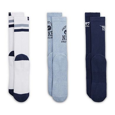 Men's Nike Everyday Cushioned Crew Socks 3-Pack