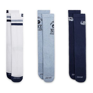 Men's Nike Everyday Cushioned Crew Socks 3-Pack