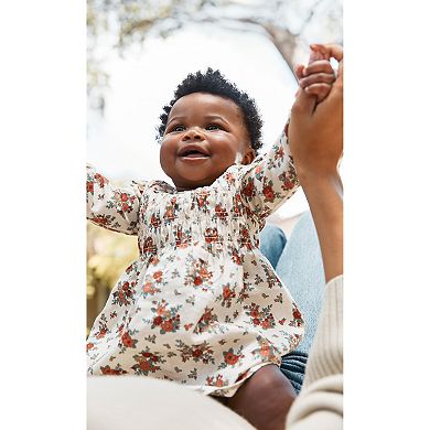 Baby Girl Carter's 2-pc. Floral Dress & Sock Set