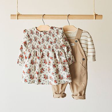 Baby Girl Carter's 2-pc. Floral Dress & Sock Set