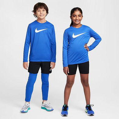 Big Kids' Nike Dri-FIT Long Sleeve Tee
