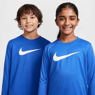 Big Kids' Nike Dri-FIT Long Sleeve Tee