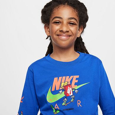 Nike Air Sportswear Big Kids' Long Sleeve Tee