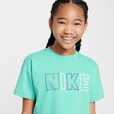 Girls 7-16 Nike Swoosh Outline Graphic Tee