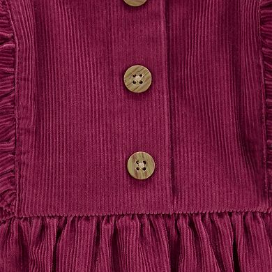 Baby Girl Carter's 3-pc. Maroon Jumper Set