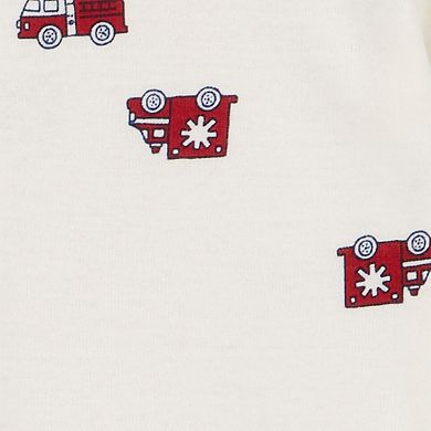 Baby Boy Carter's 4-pk. Long Sleeve Firetruck Bodysuits