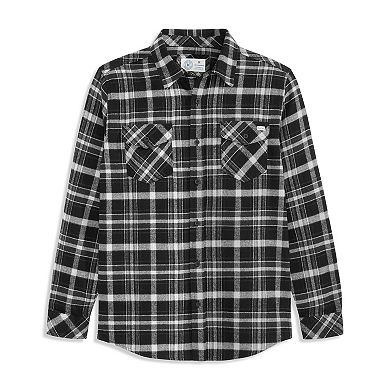 Men's Hurley Long Sleeve Button-Up Flannel Shirt