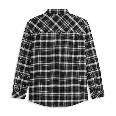 Men's Hurley Long Sleeve Button-Up Flannel Shirt