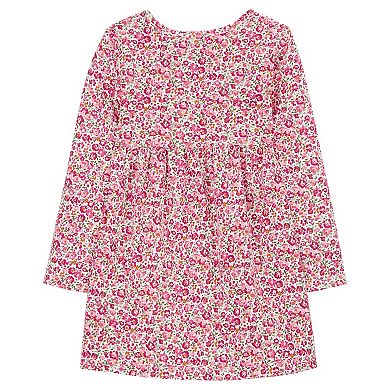 Toddler Carter's Floral Jersey Dress