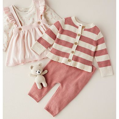 Baby Girl Carter's 2-pc. Striped Cardigan & Pant Set