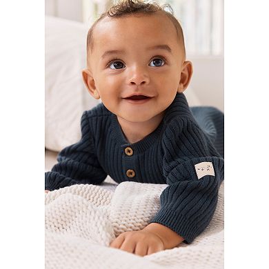 Baby Boy Carter's Button Down Sweater Jumpsuit