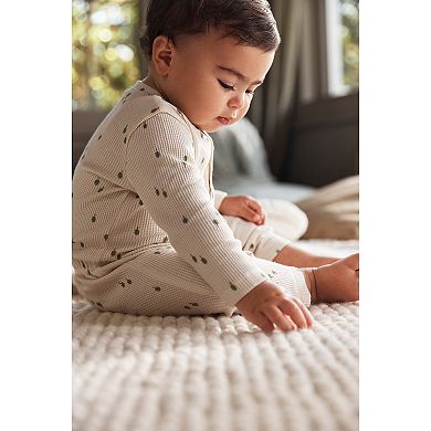 Baby Carter's 2-pc. Patterned Henley Bodysuit & Pant Set