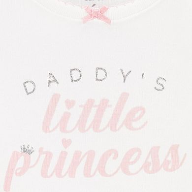 Baby Girl Carter's 2-Piece Daddy's Princess Bodysuit & Tutu Pant Set