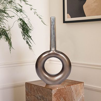 Decorative Centerpiece Aluminium-Casted Table Flower Vase