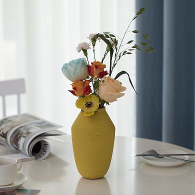 Decorative Ceramic Jug Vase, Modern Style Centerpiece Table Vase