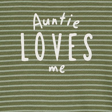 Baby Carter's Auntie Loves Me Collectible Bodysuit