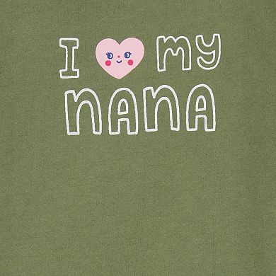 Baby Girl Carter's I Love My Nana Collectible Bodysuit