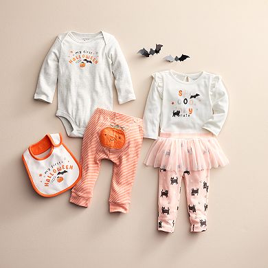 Baby Girl Carter's Halloween Bodysuit & Tutu Pant Set