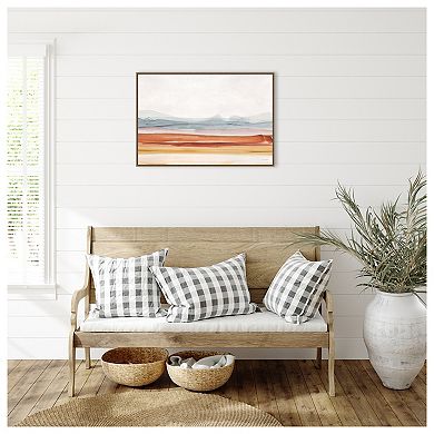 Sierra Hills 01 By Lisa Audit Framed Canvas Wall Art Print