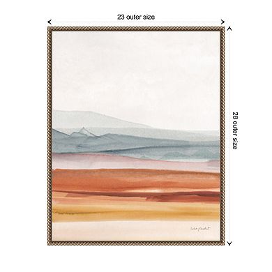 Sierra Hills 03 By Lisa Audit Framed Canvas Wall Art Print