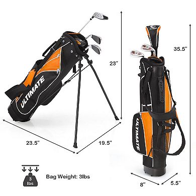 Junior Complete Golf Club Set For Age 8 to 10