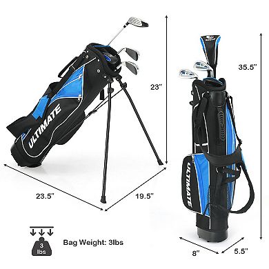 Junior Complete Golf Club Set For Age 8 to 10