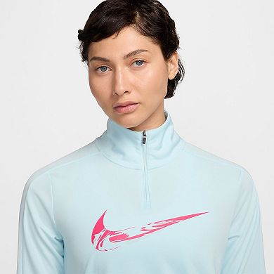 Women's Nike Swoosh Running Half Zip Midlayer Top