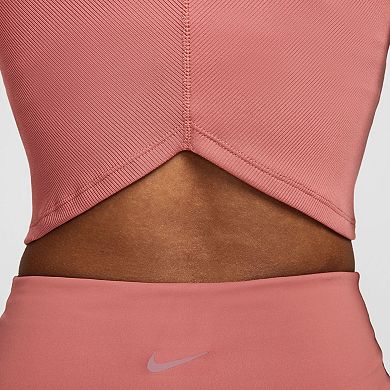 Women's Nike One Ribbed Short Sleeve Top