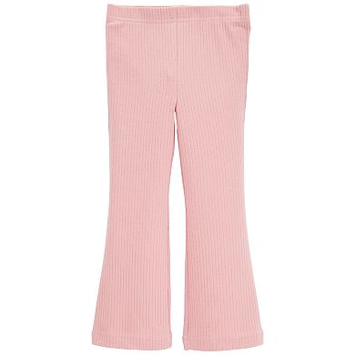 Toddler Girl Carter's Flare Ribbed Pants