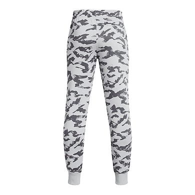 Boys 8-20 Under Armour Printed Rival Fleece Jogger Pants