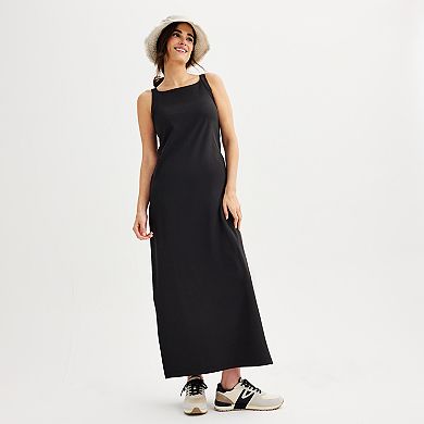Women's FLX Twist Back Woven Maxi Dress