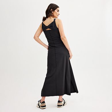 Women's FLX Twist Back Woven Maxi Dress