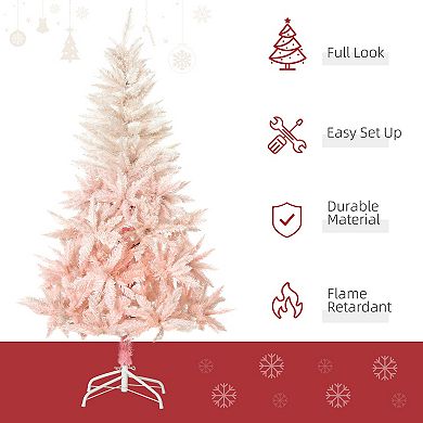 7' Artificial Christmas Tree Indoor Realistic Holiday Decoration, 1000 Tips