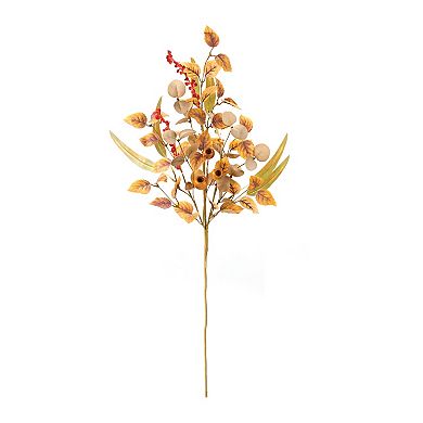 Mixed Fall Foliage Pod Spray (Set of 2)